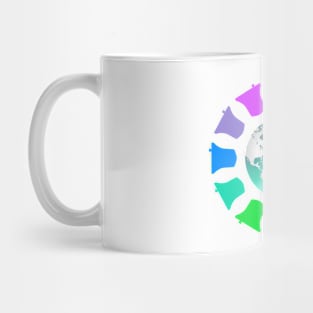 Bell Ringing - WORLDWIDE BELLS A - for Environment, Peace & Diversity Mug